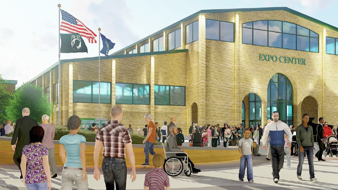StateFairExpoCenter Plans are underway to build a new 136,000-sq.-ft. Expo Center at The Great New York State Fair.