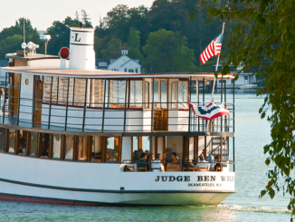 The Judge Ben Wiles boat on Skaneateles Lake, part of boats operated by Mid-Lakes Navigation Co. Photo provided.