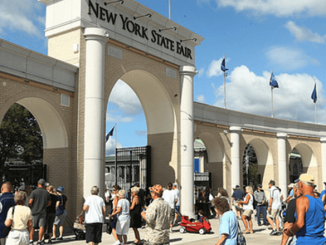 Great New York State Fair’s main entrance. Photo courtesy of the Great New York State Fair.