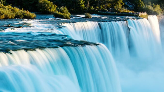 Opposite George Kilpatrick, creator and host of “Inspiration for the Nation” on Power620 AM, visited Niagara Falls last fall. “It was so replenishing!” he says.